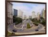 View of Avenida 23 de Maio from Viaduto do Cha, City of Sao Paulo, State of Sao Paulo, Brazil, Sout-Karol Kozlowski-Framed Photographic Print