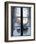 View of Bad Tolz Spa Town Covered By Snow at Sunrise From Window, Bavaria, Germany, Europe-Richard Nebesky-Framed Photographic Print