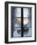 View of Bad Tolz Spa Town Covered By Snow at Sunrise From Window, Bavaria, Germany, Europe-Richard Nebesky-Framed Photographic Print