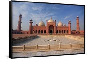View of Badshahi Masjid, Lahore, Pakistan-Yasir Nisar-Framed Stretched Canvas