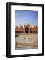 View of Badshahi Masjid, One of the Biggest Mosques in the World-Yasir Nisar-Framed Photographic Print