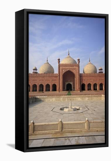 View of Badshahi Masjid, One of the Biggest Mosques in the World-Yasir Nisar-Framed Stretched Canvas