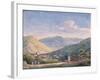 View of Bagni Di Lucca, October 1813-Elisa Bonaparte-Framed Giclee Print