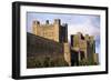 View of Bamburgh Castle, Northumberland, England, 11th Century-null-Framed Giclee Print