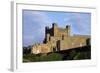 View of Bamburgh Castle, Northumberland, England, 11th Century-null-Framed Giclee Print