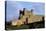 View of Bamburgh Castle, Northumberland, England, 11th Century-null-Stretched Canvas