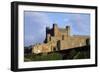 View of Bamburgh Castle, Northumberland, England, 11th Century-null-Framed Giclee Print