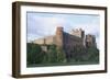 View of Bamburgh Castle, Northumberland, England, 11th Century-null-Framed Giclee Print