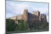 View of Bamburgh Castle, Northumberland, England, 11th Century-null-Mounted Giclee Print