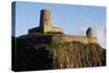 View of Bamburgh Castle, Northumberland, England, 11th Century-null-Stretched Canvas