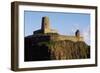 View of Bamburgh Castle, Northumberland, England, 11th Century-null-Framed Giclee Print