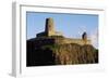 View of Bamburgh Castle, Northumberland, England, 11th Century-null-Framed Giclee Print