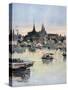 View of Bangkok, 1893-Henri Meyer-Stretched Canvas