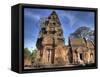 View of Banteay Srei, Angkor, Siem Reap, Cambodia-null-Framed Stretched Canvas
