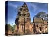 View of Banteay Srei, Angkor, Siem Reap, Cambodia-null-Stretched Canvas