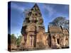 View of Banteay Srei, Angkor, Siem Reap, Cambodia-null-Stretched Canvas