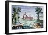 View of Barbarano, 1592-Tarquinio Ligustri-Framed Giclee Print