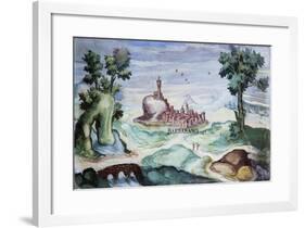 View of Barbarano, 1592-Tarquinio Ligustri-Framed Giclee Print