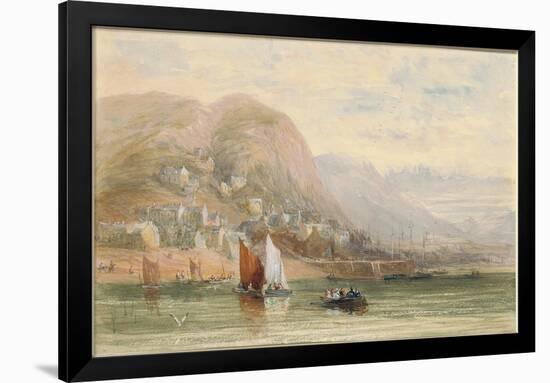 View of Barmouth, North Wales-David Cox-Framed Giclee Print