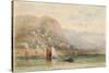 View of Barmouth, North Wales-David Cox-Stretched Canvas