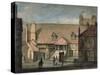 View of Barracks in Scotland Yard, Whitehall, Westminster, London, 1818-null-Stretched Canvas