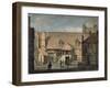 View of Barracks in Scotland Yard, Whitehall, Westminster, London, 1818-null-Framed Giclee Print