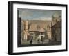 View of Barracks in Scotland Yard, Whitehall, Westminster, London, 1818-null-Framed Giclee Print