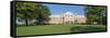 View of Bascom Hill with University of Wisconsin-Madison and Bascom Hall, Madison, Dane County,...-Panoramic Images-Framed Stretched Canvas