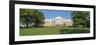 View of Bascom Hill with University of Wisconsin-Madison and Bascom Hall, Madison, Dane County,...-Panoramic Images-Framed Photographic Print