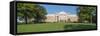 View of Bascom Hill with University of Wisconsin-Madison and Bascom Hall, Madison, Dane County,...-Panoramic Images-Framed Stretched Canvas