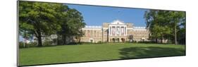 View of Bascom Hill with University of Wisconsin-Madison and Bascom Hall, Madison, Dane County,...-Panoramic Images-Mounted Photographic Print