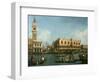 View of Basin of St Marks Square, Venice-Canaletto-Framed Giclee Print