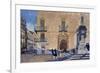 View of Battle from Palace in Palermo, July 14, 1820, Italy-null-Framed Giclee Print