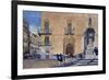 View of Battle from Palace in Palermo, July 14, 1820, Italy-null-Framed Giclee Print