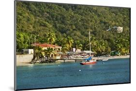 View of Bay, Cane Garden Bay, Tortola Island, British Virgin Islands-Massimo Borchi-Mounted Photographic Print