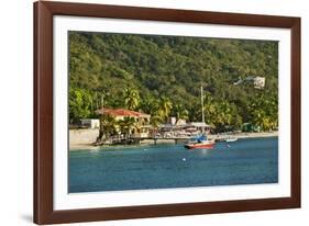 View of Bay, Cane Garden Bay, Tortola Island, British Virgin Islands-Massimo Borchi-Framed Photographic Print