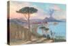 View of Bay of Naples, Italy-null-Stretched Canvas