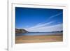 View of Beach and Blue Sky Above,Gruinard Bay, Scotland, United Kingdom-Stefano Amantini-Framed Photographic Print