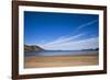View of Beach and Blue Sky Above,Gruinard Bay, Scotland, United Kingdom-Stefano Amantini-Framed Photographic Print