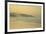 View of beach and distant sea stacks at dusk, Cannon Beach, Oregon, USA-Bill Coster-Framed Photographic Print