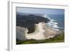 View of Beach and Salmon River, Cascade Head, Oregon, USA-Jamie & Judy Wild-Framed Photographic Print