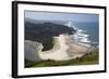 View of Beach and Salmon River, Cascade Head, Oregon, USA-Jamie & Judy Wild-Framed Photographic Print