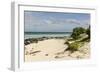 View of Beach and Sea of Zanj, Ihla Das Rolas, Mozambique-Alida Latham-Framed Photographic Print