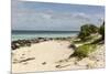 View of Beach and Sea of Zanj, Ihla Das Rolas, Mozambique-Alida Latham-Mounted Photographic Print