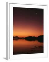 View of Beach at Dawn, Vancouver Island, British Columbia-Stuart Westmorland-Framed Premium Photographic Print