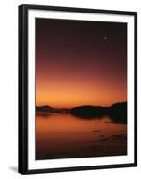 View of Beach at Dawn, Vancouver Island, British Columbia-Stuart Westmorland-Framed Premium Photographic Print