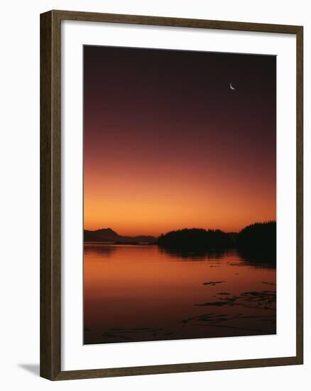 View of Beach at Dawn, Vancouver Island, British Columbia-Stuart Westmorland-Framed Premium Photographic Print