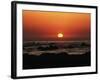 View of Beach at Sunset, Pacific Grove, Monterey Peninsula, California, USA-Stuart Westmorland-Framed Photographic Print