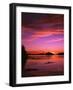 View of Beach at Sunset, Vancouver Island, British Columbia-Stuart Westmorland-Framed Photographic Print