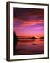 View of Beach at Sunset, Vancouver Island, British Columbia-Stuart Westmorland-Framed Photographic Print